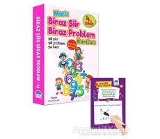 4. Sınıf Biraz Şiir Biraz Problem Kartları - Yaz Sil Kalemli - Mustafa Işık - Martı Çocuk Yayınları