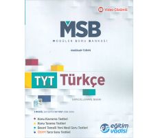 Eğitim Vadisi TYT Türkçe Modüler Soru Bankası Video Çözümlü