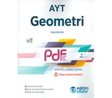 AYT Geometri Planlı Ders Föyü Eğitim Vadisi Yayınları