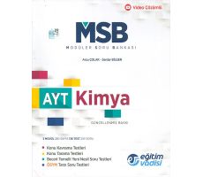 AYT Kimya Güncel MSB Modüler Soru Bankası Eğitim Vadisi (Kampanyalı)