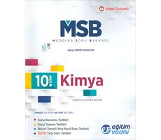 Eğitim Vadisi 10.Sınıf Kimya MSB Modüler Soru Bankası