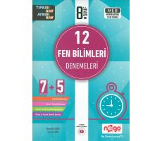 8.Sınıf 12 Fen Bilimleri Denemeleri Nego Yayınları