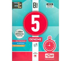 8.Sınıf LGS 1.Dönem 5 Deneme Nego Yayınları