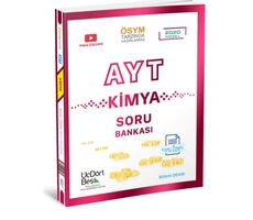 Üçdörtbeş 2020 AYT Kimya Konu Özetli Soru Bankası (Kampanyalı)