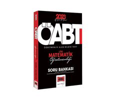 Yargı 2023 KPSS ÖABT Lise Matematik Öğretmenliği Tamamı Çözümlü Soru Bankası