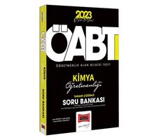 Yargı 2023 KPSS ÖABT Kimya Öğretmenliği Tamamı Çözümlü Soru Bankası