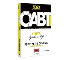 Yargı 2023 KPSS ÖABT Kimya Öğretmenliği Tamamı Çözümlü 10 Deneme