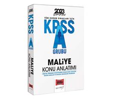 Yargı 2023 KPSS A Grubu Maliye Konu Anlatımı