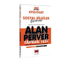 Yargı 2023 KPSS ÖABT Sosyal Bilgiler Öğretmenliği Alanperver Yaprak Test