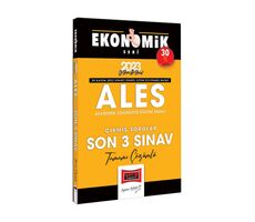 Yargı 2023 ALES Tamamı Çözümlü Çıkmış Son 3 Sınav Soruları Ekonomik Seri