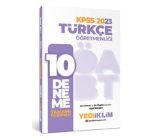 Yediiklim 2023 ÖABT Türkçe Öğretmenliği Tamamı Çözümlü 10 Deneme