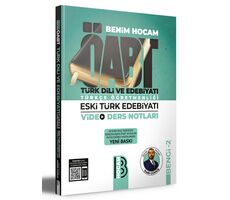 Benim Hocam ÖABT Türk Dili ve Edebiyatı Türkçe Öğretmenliği Eski Türk Edebiyatı Video Ders Notları