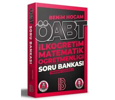 Benim Hocam 2023 ÖABT İlköğretim Matematik Öğretmenliği Tamamı Çözümlü Soru Bankası