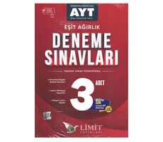 Limit AYT Eşit Ağırlık 3 lü Deneme Sınavları