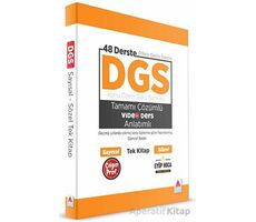 DGS Kitap Konu Özetli Soru Bankası Video Anlatımlı Tek Kitap - Sefa Türker - Delta Kültür Yayınevi