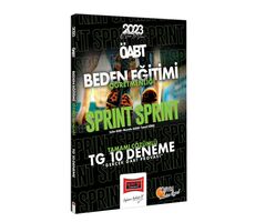 Yargı 2023 KPSS ÖABT Sprint Beden Eğitimi Öğretmenliği Tamamı Çözümlü TG 10 Deneme Sınavı