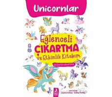 Eğlenceli Çıkartma ve Etkinlik Kitabım - Unicornlar - Kolektif - Ren Çocuk