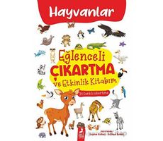 Eğlenceli Çıkartma ve Etkinlik Kitabım - Hayvanlar - Kolektif - Ren Çocuk