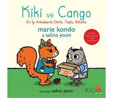 Kiki ve Cango - En İyi Arkadaşınla Derle, Topla, Rahatla - Salina Yoon - Uçan Fil Yayınları