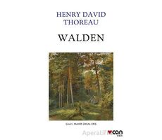 Walden - Henry David Thoreau - Can Yayınları