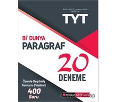 TYT Bi Dünya Paragraf 20 Deneme - Kolektif - Pegem Akademi Yayıncılık