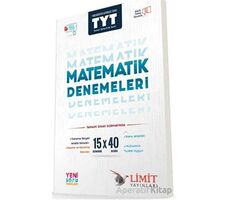 TYT Matematik 15x40 Denemeleri Limit Yayınları