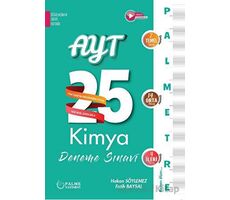 Palmetre Ayt Kimya 25 Deneme Sınavı - Kolektif - Palme Yayıncılık