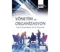 Yönetim ve Organizasyon - Adnan Çelik - Eğitim Yayınevi - Ders Kitapları