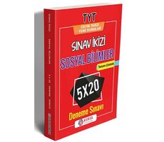 Kurul TYT Sosyal Bilimler Sınav İkizi Çözümlü 5×20 Deneme Sınavı