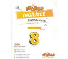 8.Sınıf İngilizce Spoiler Soru Bankası Spoiler Yayınları