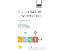 Öğretim İlke ve Yöntemleri - Orhan Akınoğlu - Eğitim Yayınevi - Ders Kitapları