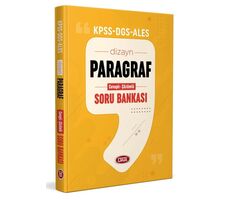 Data KPSS ALES DGS Dizayn Yeni Nesil Sorularla Paragraf Soru Bankası (Cevaplı – Çözümlü)