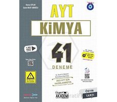 Ayt Kimya 41 Deneme 1 Dönem Deneme - Üçgen Yayıncılık