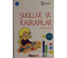 Şekiller ve Kavramlar Etkinlik Kitabı (48 Ay ve Üzeri) - Mavi Çember Okul Öncesi Eğitim