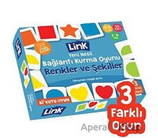 Link - Bağlantı Kurma Oyunu: Renkler ve Şekiller - Kolektif - Bi Kutu Oyun