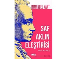 Saf Aklın Eleştirisi - Immanuel Kant - Gece Kitaplığı