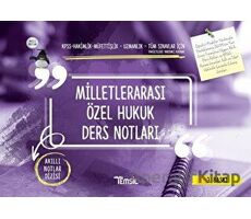 Milletlerarası Özel Hukuku Ders Notları - Kolektif - Temsil Kitap