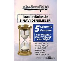 Akdemikus - İdari Hakimlik Sınavı Denemeleri - Nezihe Hatun - Temsil Kitap