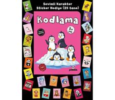 Stickerlı 5+ Yaş Kodlama - Pedagog Afife Çoruk - Beyaz Panda Yayınları