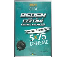 2021 ÖABT Beden Eğitimi Öğretmenliği Çözümlü 5x75 Deneme Tercih Akademi