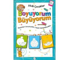 Boyuyorum Büyüyorum 5 Yaş - Akıllı Çocuklar - Kolektif - Kukla Yayınları