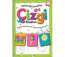 Çizgi Kitabım 4 Yaş - Becerikli Çocuklar - Kolektif - Kukla Yayınları