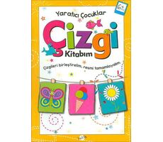 Çizgi Kitabım 6 Yaş - Yaratıcı Çocuklar - Kolektif - Kukla Yayınları