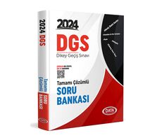 2024 DGS Tamamı Çözümlü Soru Bankası Data Yayınları
