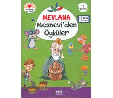 1. Sınıf Mevlana Mesneviden Öyküler (10 Kitaplık Set) - Mevlana - Yuva Yayınları