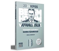 Benim Hocam 2024 KPSS Vatandaşlık Tamamı Çözümlü Soru Bankası