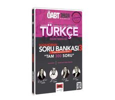 Yargı Yayınları 2024 ÖABT Türkçe Öğretmenliği Kazandıran Soru Bankası 3