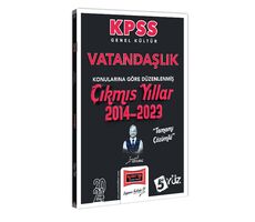 Yargı 2024 KPSS Vatandaşlık Çözümlü Çıkmış Yıllar 2014-2023