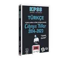 Yargı 2024 KPSS Türkçe Çözümlü Çıkmış Yıllar 2014-2023