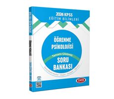 Data Yayınları 2024 KPSS Öğrenme Psikolojisi Çözümlü Soru Bankası